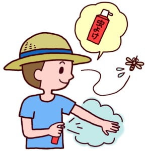 高野山は山中にありますので、真夏には「ヤブ蚊」が、大量に発生しています