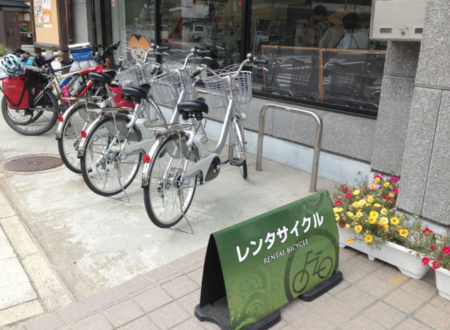 高野山内で、まさかのレンタル自転車（レンタサイクル）ができる！？